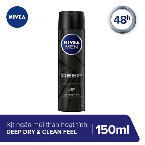 Xịt ngăn mùi Nivea Men 150ml[COCOLUX]