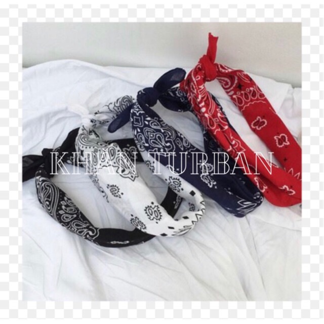 Khăn bandana nhiều mẫu cá tính