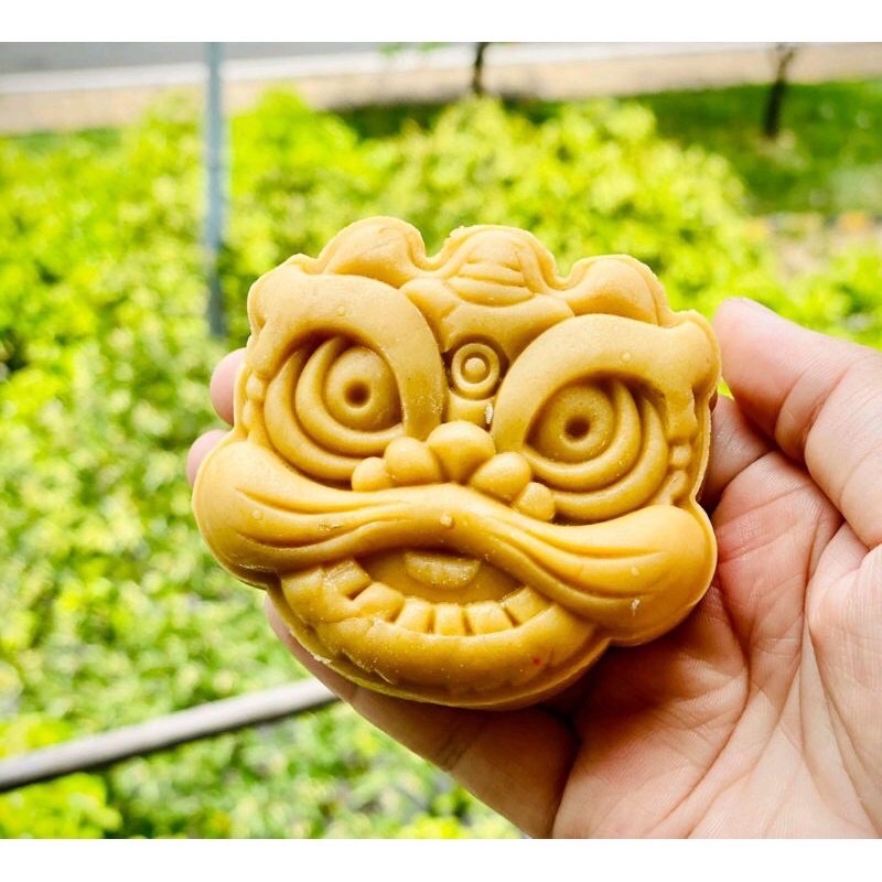 Khuôn trung thu lò xo 1 mặt Kỳ Lân 150gr