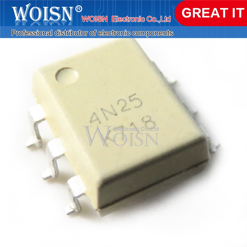 Set 10 Linh Kiện Điện Tử 4N25S EL4N25 SMD SOP6 4N25SR2M 4N25S 4N25