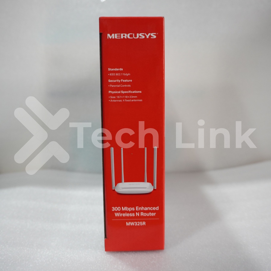 Bộ Phát Router Wi-Fi Mercusys MW325R Chuẩn N Tốc Độ 300Mbps