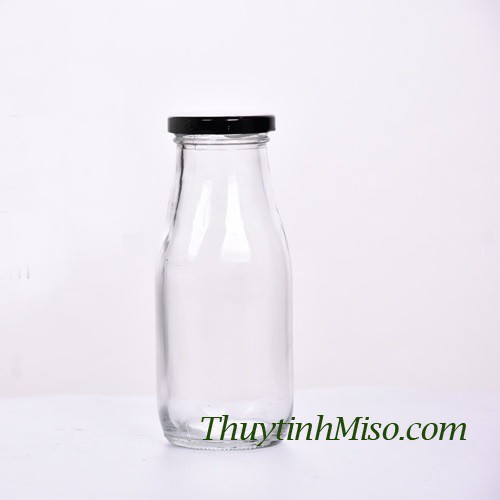 Chai thủy tinh 300ml nắp thiêc