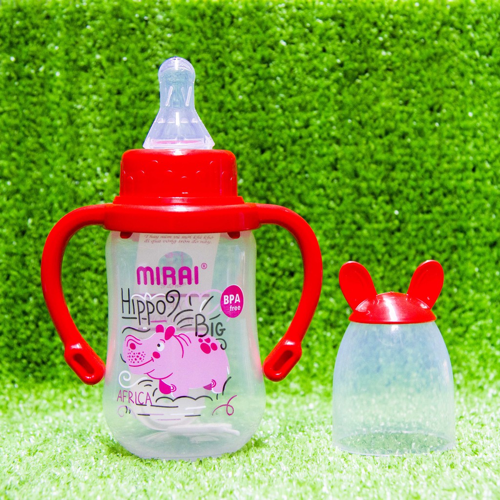 Bình sữa 150ml Duy Tân dành cho bé có quai cầm