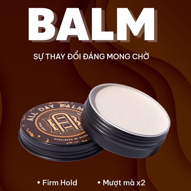 Sáp vuốt tóc nam All Day Balm , giữ nếp tóc , tạo kiểu tóc by Hair Zone