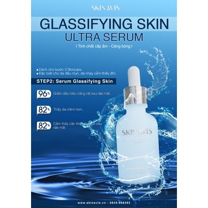 SERUM Cấp Ẩm Phục Hồi Skinavis chứa Hyaluronic Acid và B5 dành cho mọi loại da