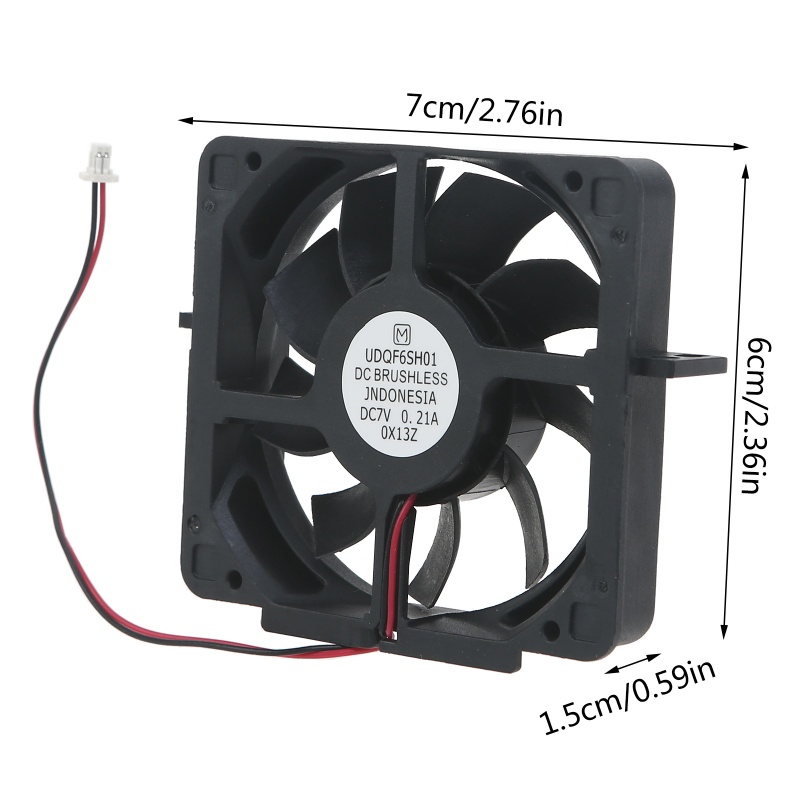 Quạt Tản Nhiệt 9 Cánh DC7V Không Chổi Than Cho PS2