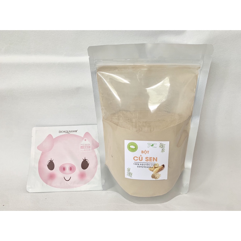 Bột củ sen nguyên chất giảm cân nhanh, làm đẹp da an toàn (100gram-200gram-300gram-500gram)