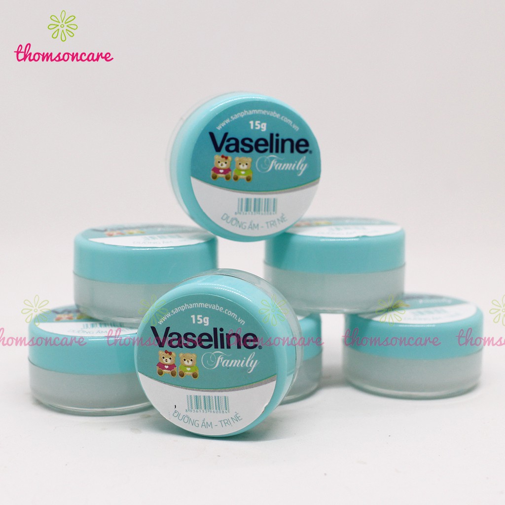 Kem nẻ Vaseline Family, dưỡng ẩm - giảm nẻ da từ thảo dược, ngăn ngừa khô da