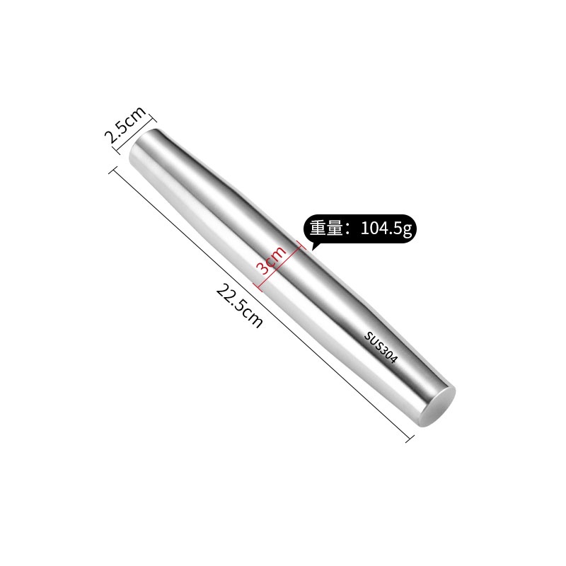 Cây Lăn Bột Làm Bánh Bằng Thép Không Gỉ 304
