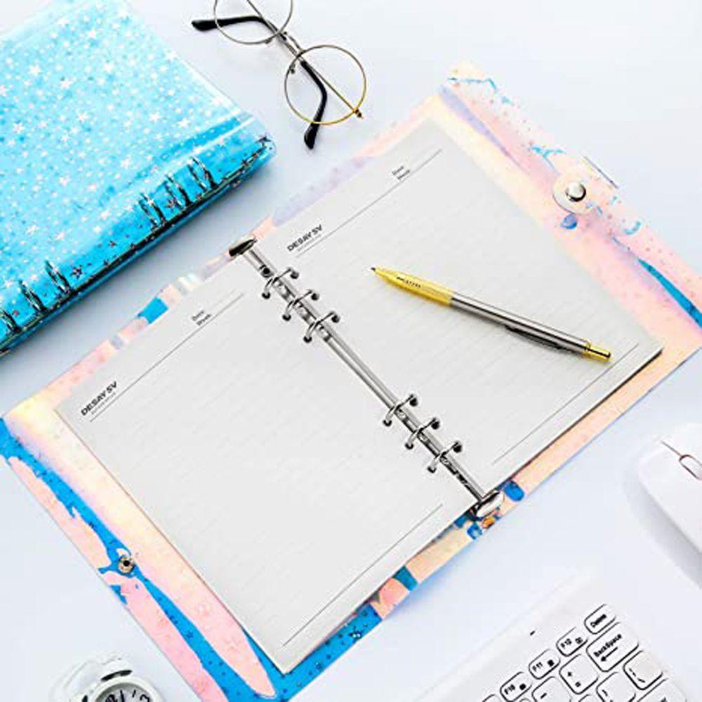 Vỏ Bọc Sổ Tay Khổ AUGUSTINE / A5 / A6 Họa Tiết Lá Cây Chống Thấm Nước Tiện Dụng