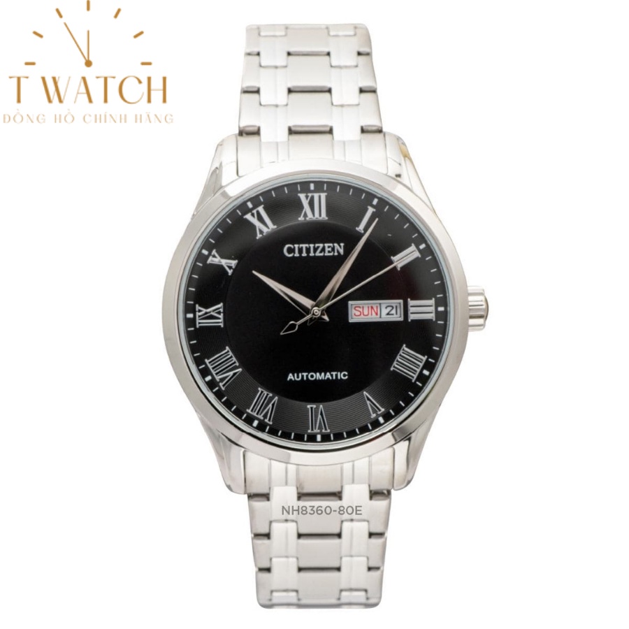 Đồng hồ nam CITIZEN AUTOMATIC NH8360-80E Dây kim loại