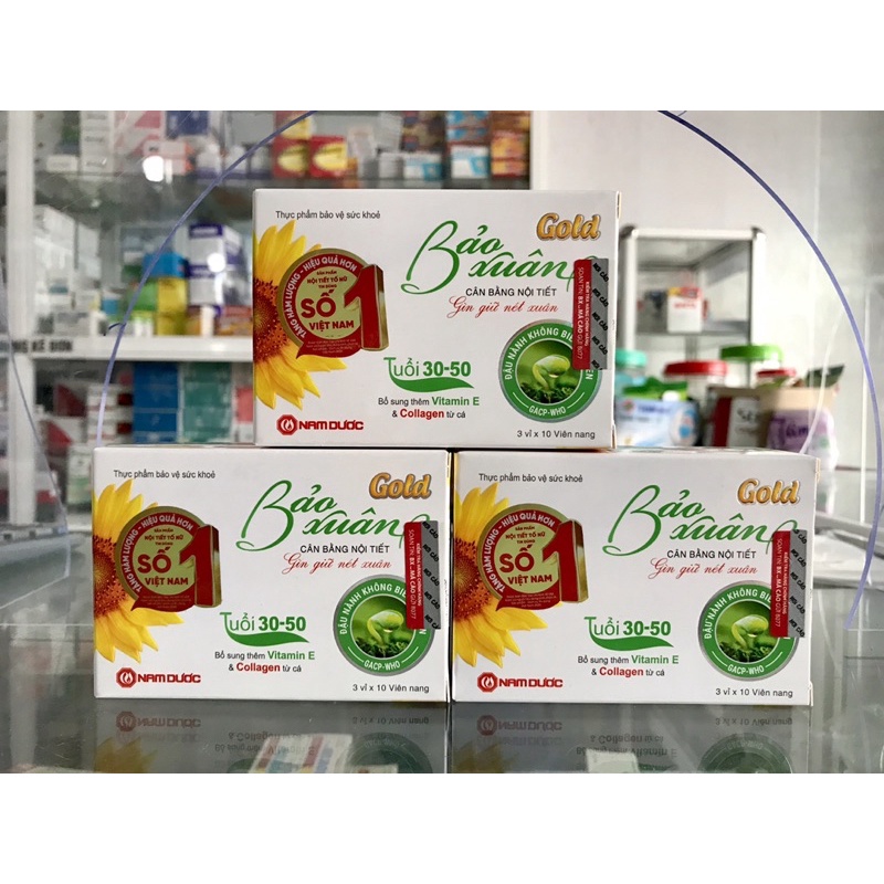 BẢO XUÂN GOLD TUỔI 30-50  - CÂN BẰNG NỘI TIẾT, GIỮ GÌN NÉT XUÂN