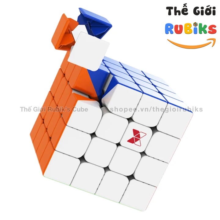 QiYi XMan Ambition 4x4 M Rubik X-man Design Ambition 4x4x4 có nam châm sẵn.