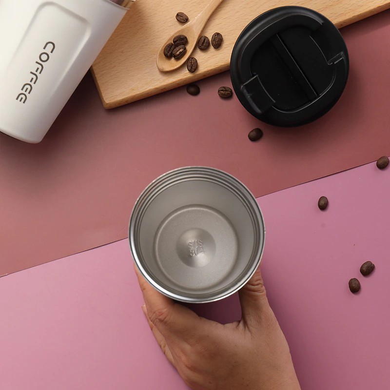 [Chính Hãng] Ly Giữ Nhiệt Mizu living Coffee Chính hãng | Cốc giữ nhiệt cầm tay Inox 304 - Giữ nhiệt lên đến 12h | BigBuy360 - bigbuy360.vn