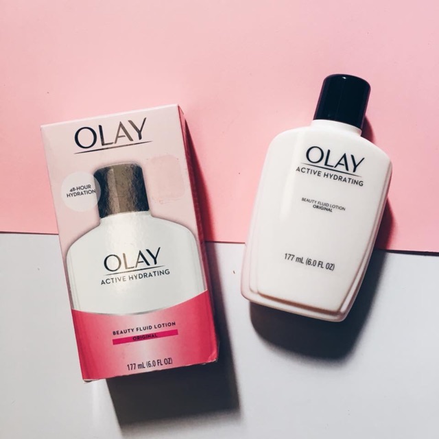 olay active hydrating beauty fluid lotion
