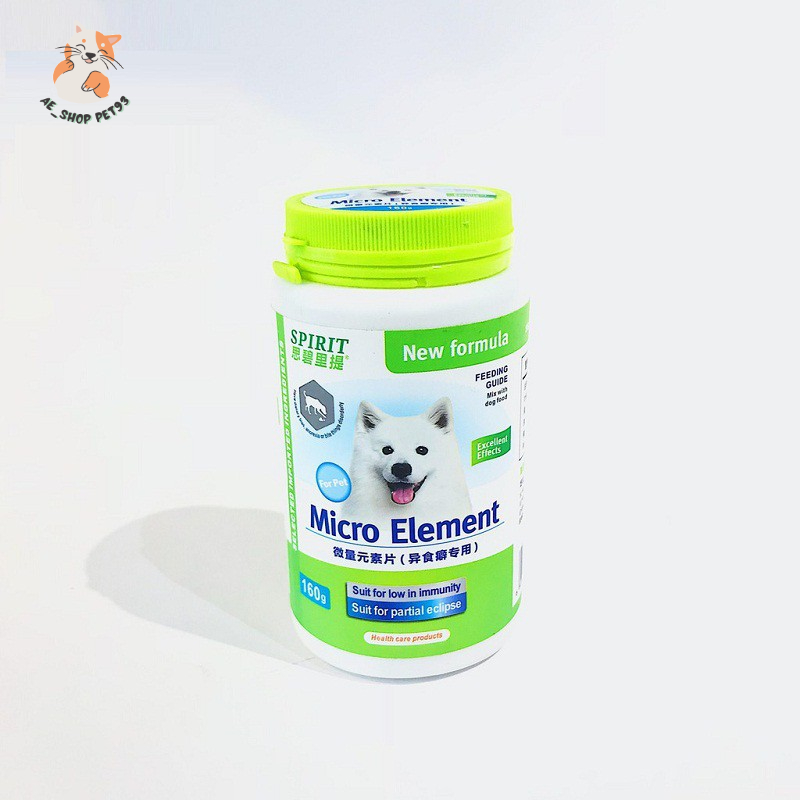 Viên Spirit Micro Element - bổ sung khoáng chất, cải thiện biếng ăn