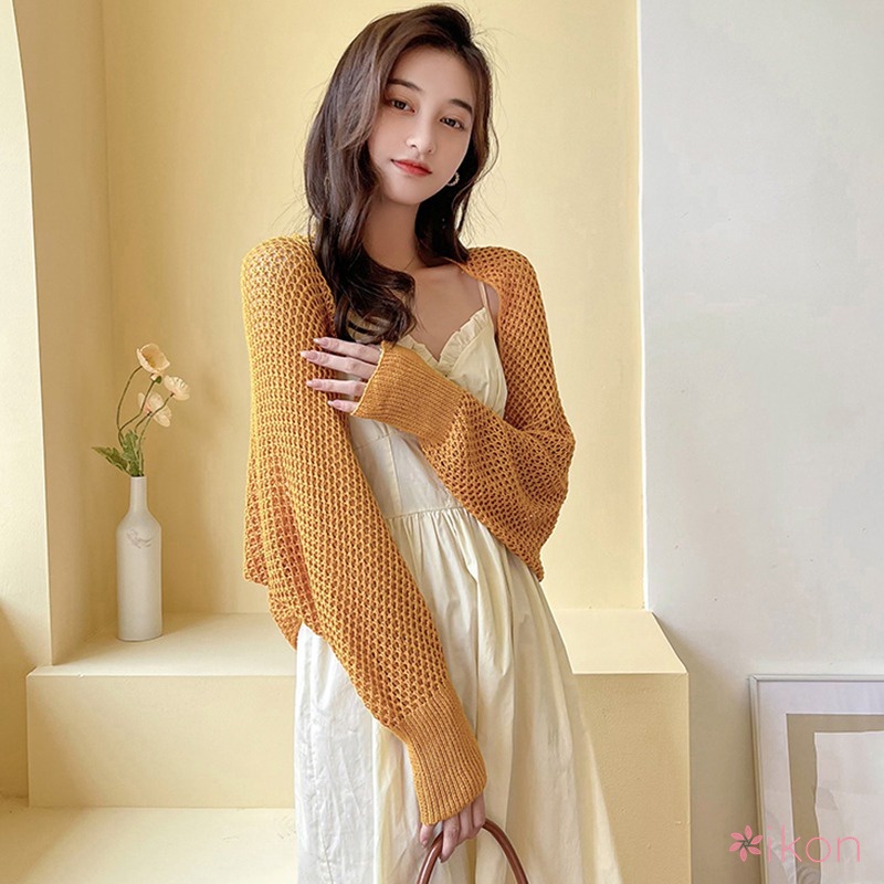 Áo Khoác Cardigan Chống Nắng Màu Sắc Kẹo Ngọt Xinh Xắn Cho Nữ