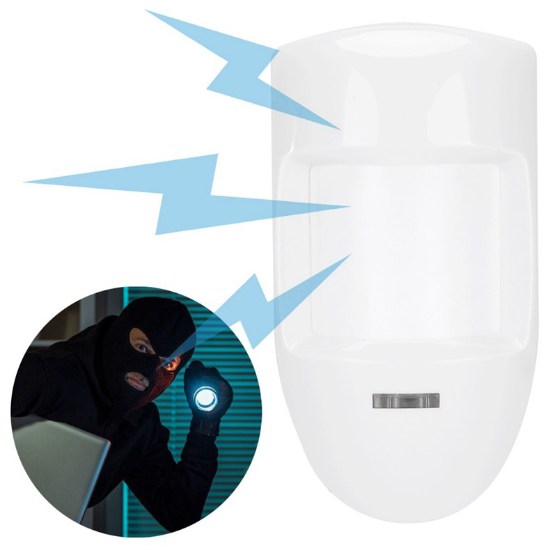 12V Wired Dual PIR Motion Sensor Infrared Burglar Alarm Detector