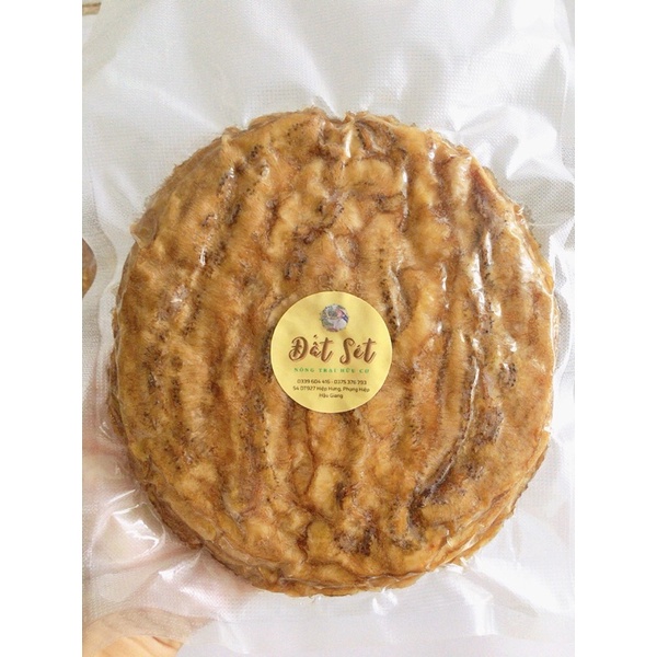 Chuối Ép Dẻo 500g - Không Chất Bảo Quản - Sản phẩm từ Nông trại Hữu cơ Đất Sét - Đặc Sản Miền Tây