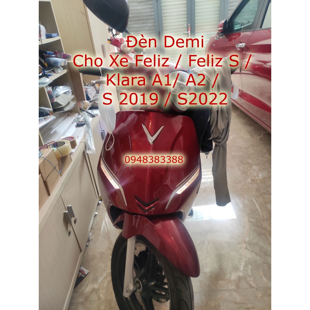 Đèn Demi dưới xi nhan cho xe Vinfast Evo 200,Feliz/S, Klara A1/A2/S