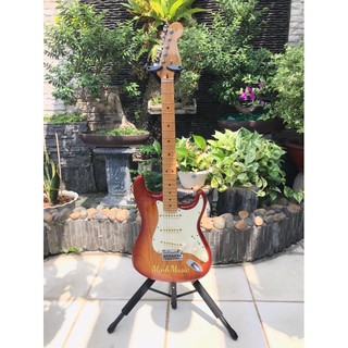 Chân để đàn guitar stand kẹp cổ cứng cáp sang trọng MMS hình thật