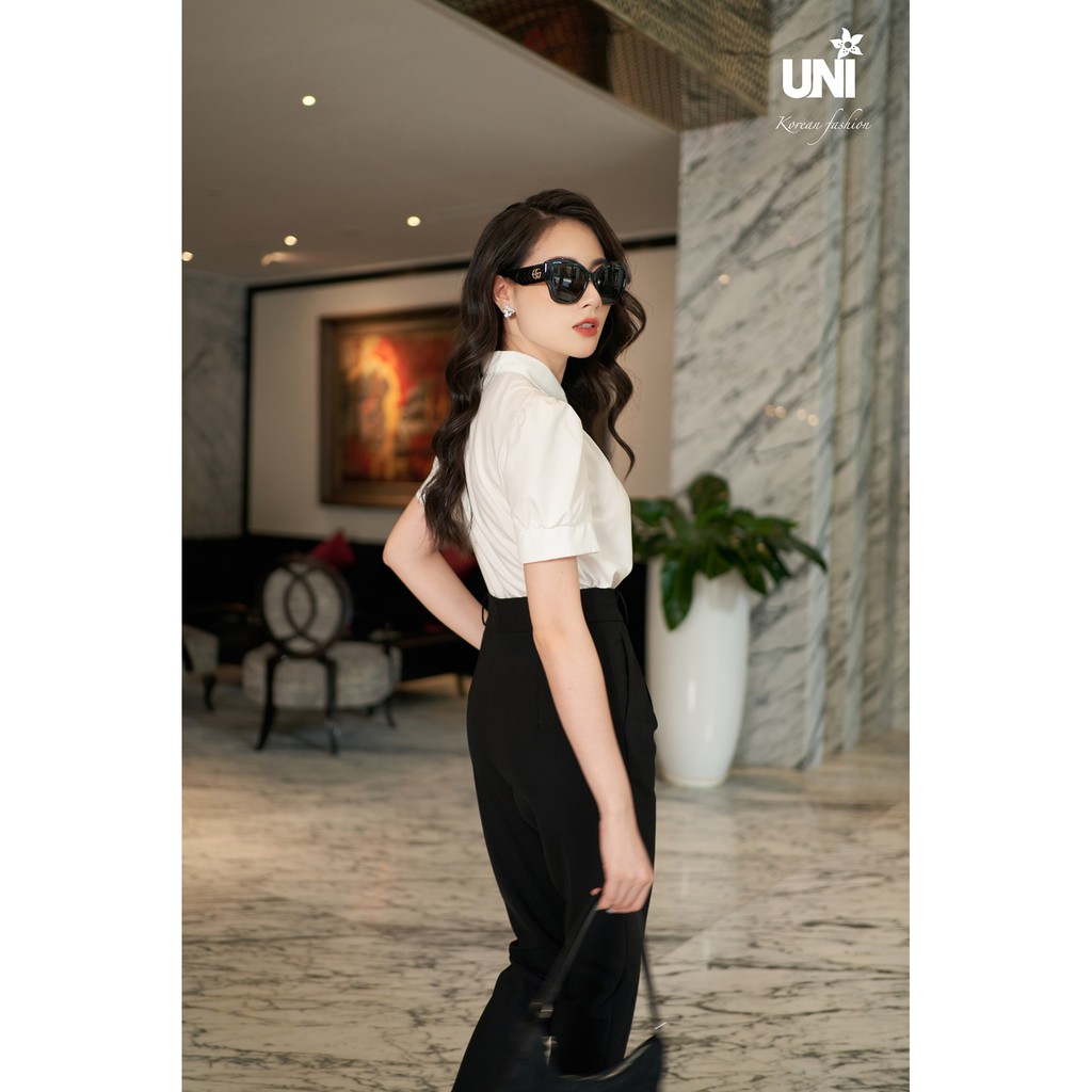 Quần Tây Nữ UNIVTH Công Sở Dáng Baggy 9Q0102 Uni Korean Fashion