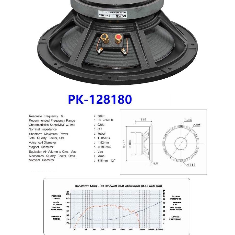 Loa bass 30 cao cấp Kasun-1 LOA