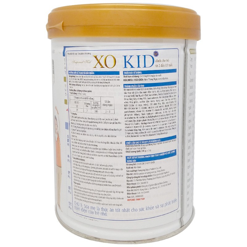 [CÔNG TY CHÍNH HÃNG] Sữa XO Kid Imperial Namyang 400g