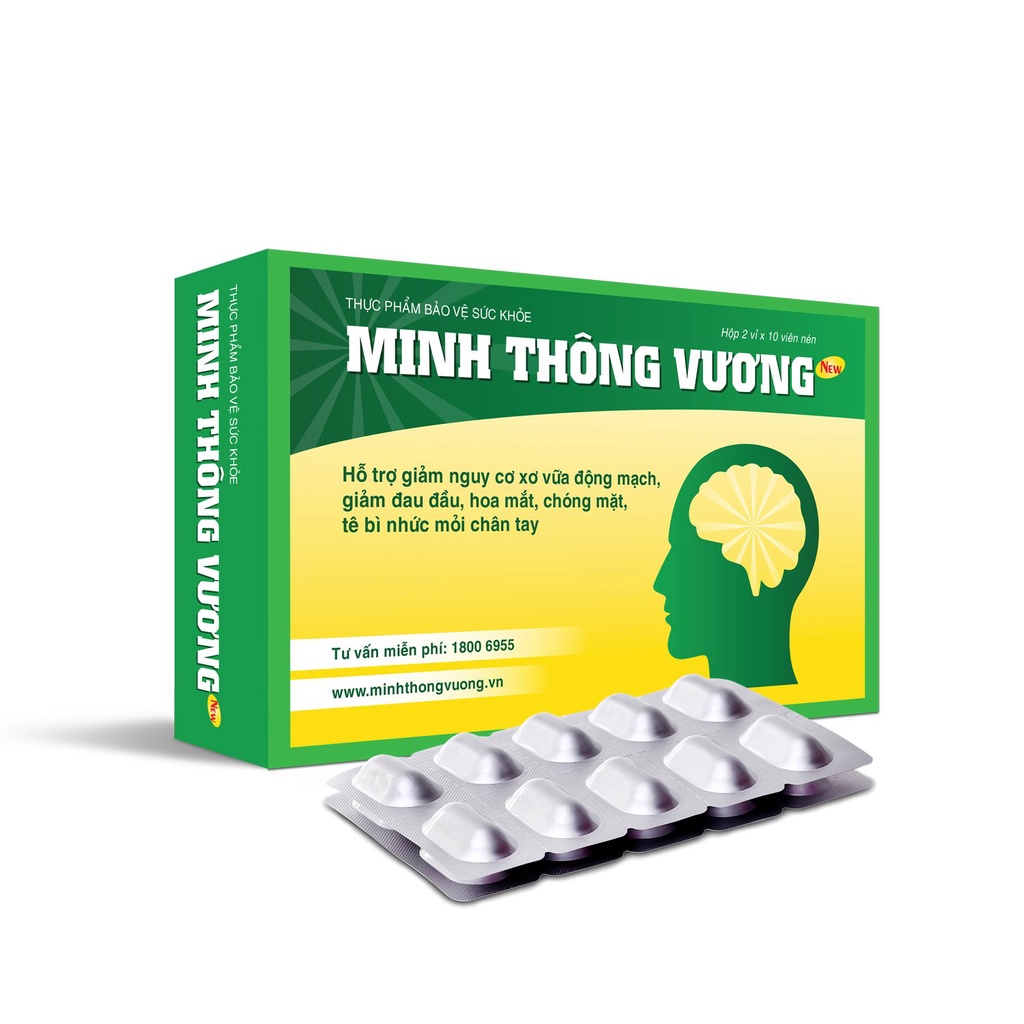 Minh Thông Vương New (Ưu đãi: Mua 6 hộp tặng 1 hộp)