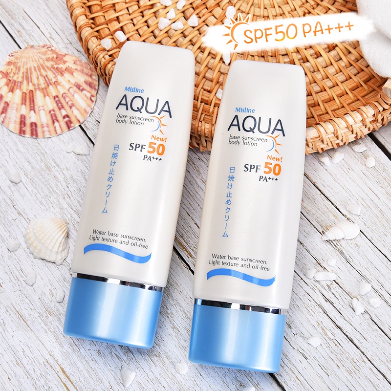 MISTINE (Hàng Mới Về) Kem Chống Nắng Dưỡng Ẩm Spf50 Pa + + 70ml