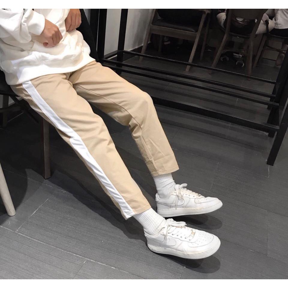 [UNISEX] KAKI LINE PANTS - QUẦN KAKI LINE UNISEX