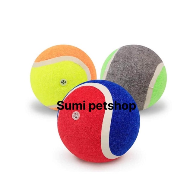 Bóng tennis đồ chơi cho chó mèo