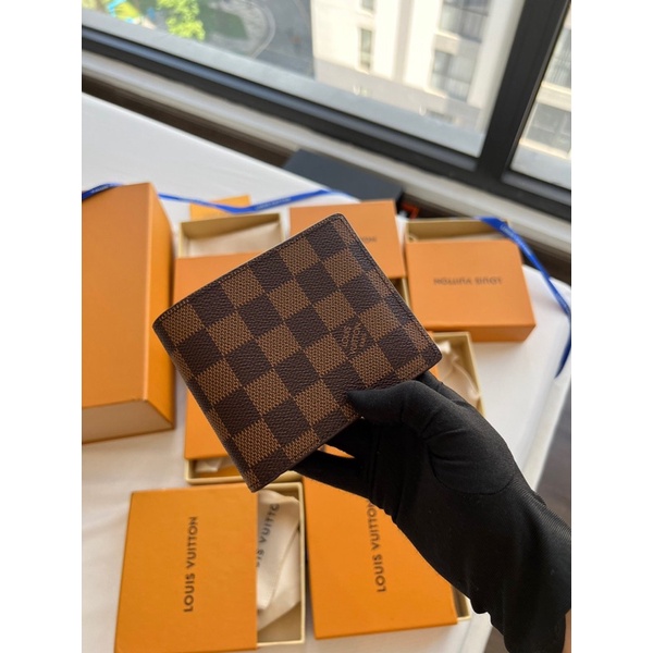 Ví Nam LV Size 11.5cm Super Fullbox túi vải bill