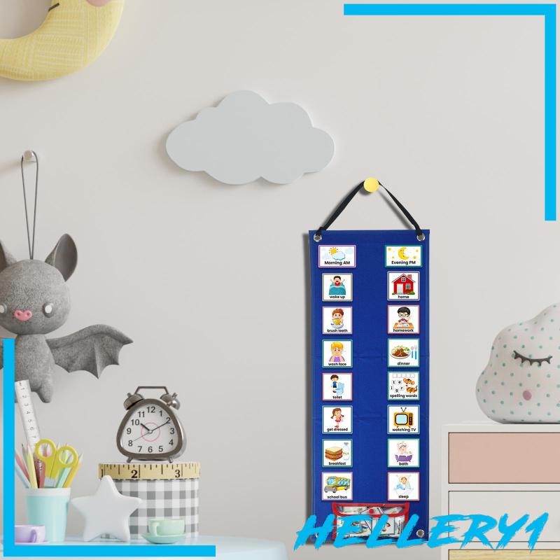 [Hellery1] Thiệp Dạng Lịch Trình Làm Việc Hàng Ngày Cho Học Sinh / Nhà Ở