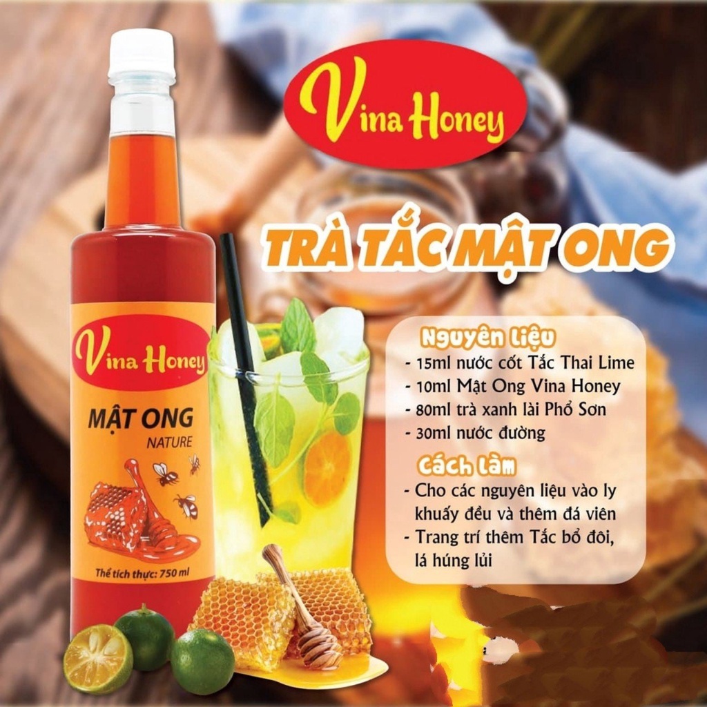 Mật Ong Vina Honey 750ml