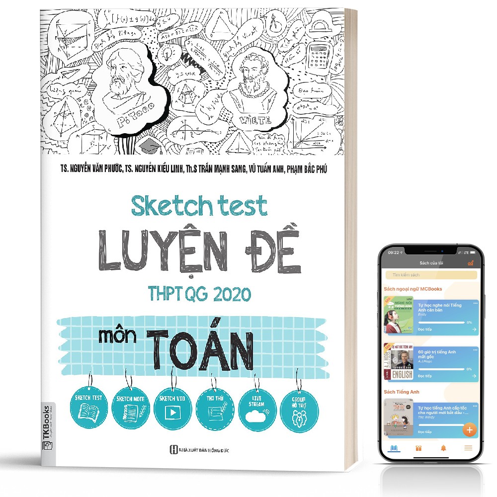 Sách - Sketch Test Luyện Đề THPTQG 2020 môn Toán