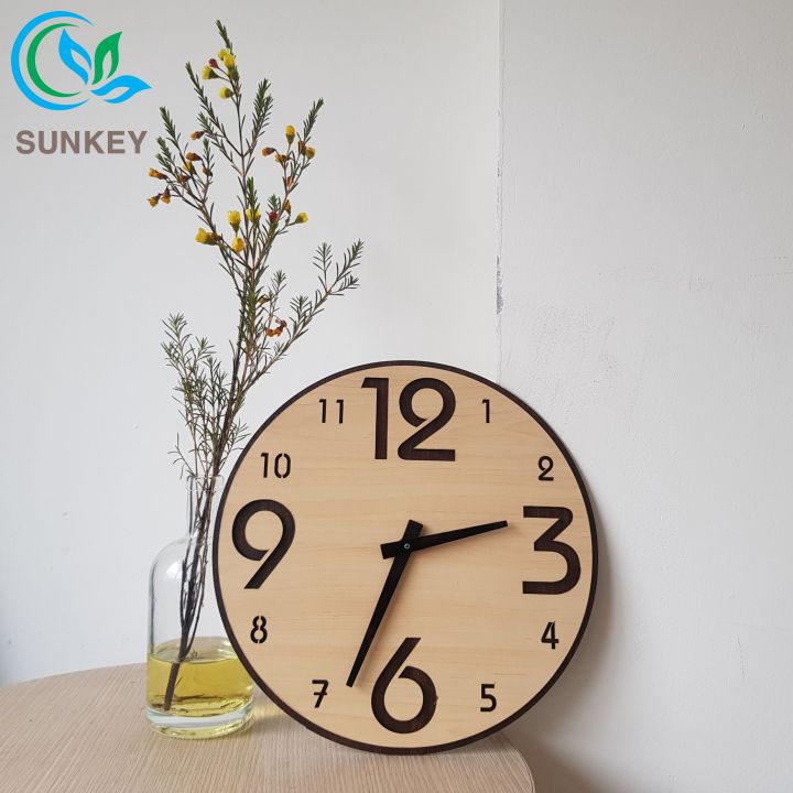 Đồng Hồ Treo Tường Trang Trí - Đường Kính 30cm - Trang Trí Tường, Nhà Cửa - Bảo Hành 1 Năm