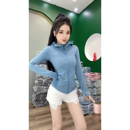 Áo Khoác Yoga Nữ Mẫu Mới ISOBLOX Chạy Bộ Thể Thao Vận Động Thoáng Mát  SurySport