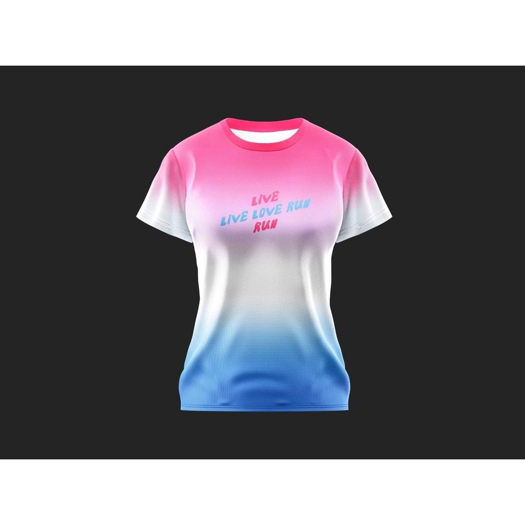 Áo chạy bộ IMSports - T-shirt nữ - LIVE LOVE RUN
