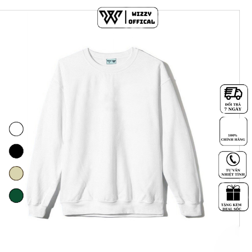 Áo sweater nam cổ tròn dài tay basic chất nỉ Hàn Quốc mềm mịn mã STW00