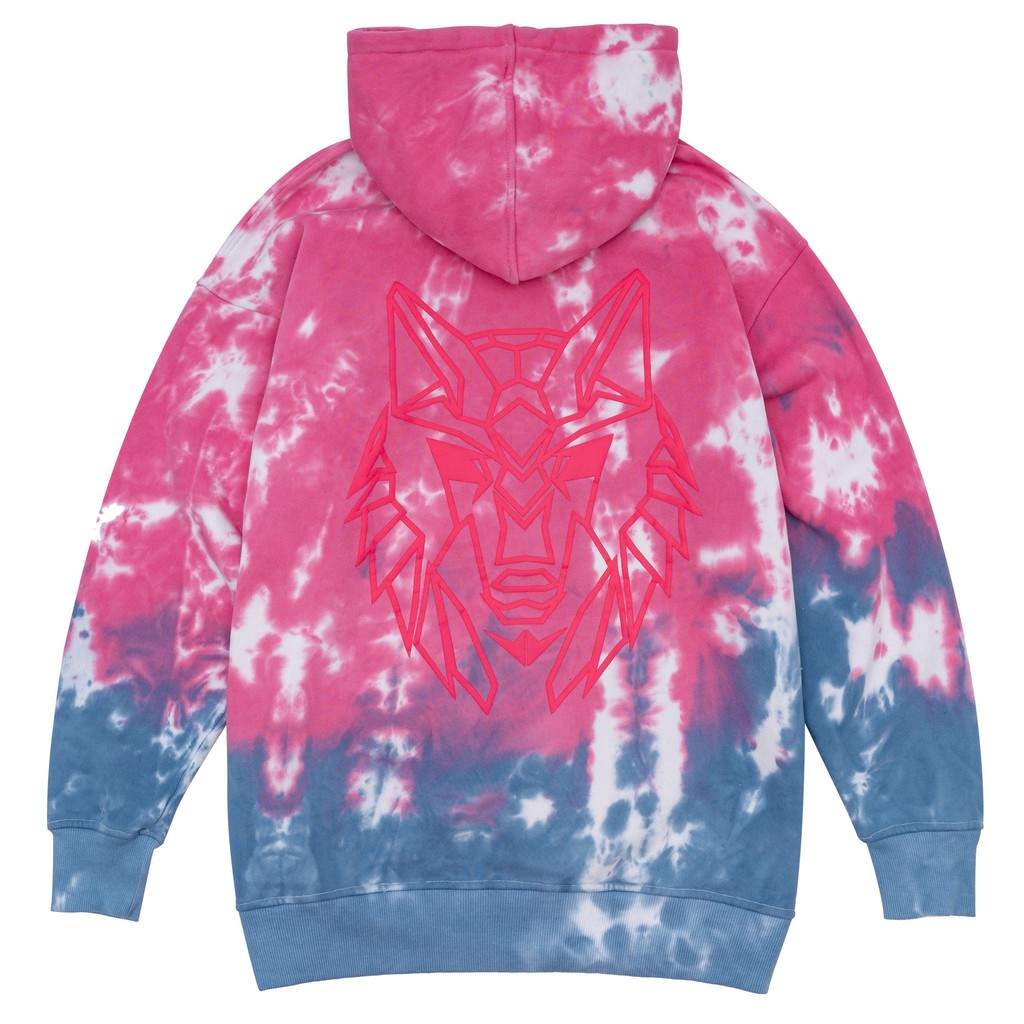  Áo hoodie mũ trùm HADES - CYAN PINK TIEDYE | BigBuy360 - bigbuy360.vn