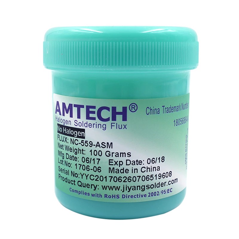 ✅  Mỡ Hàn Nhựa Thông Amtech USA NC-559-ASM - UV 100g✨
