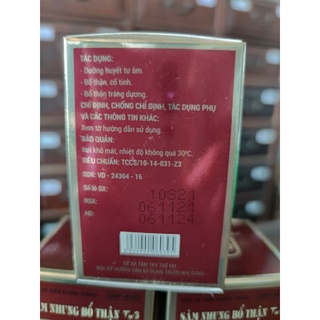Sâm nhung bổ thận TW3