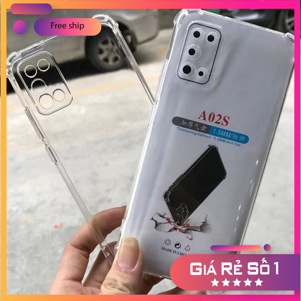 Ốp điện thoại mềm trong suốt chống sốc chất lượng cao cho Samsung Galaxy ss A12 A02s A51 A71 A31 A11 A01 5G