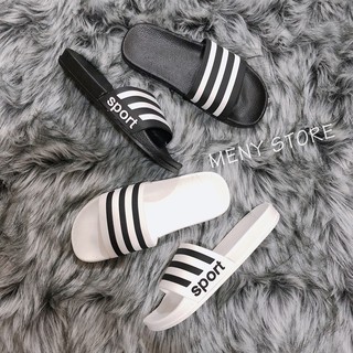 Dép quai ngang nam nữ kẻ sọc Sport 36-44