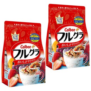 [ Date tháng 7/2021] Combo 2 Túi Ngũ Cốc Calbee Nhật bản Vị Tổng Hợp - Hàng Nhật nội địa