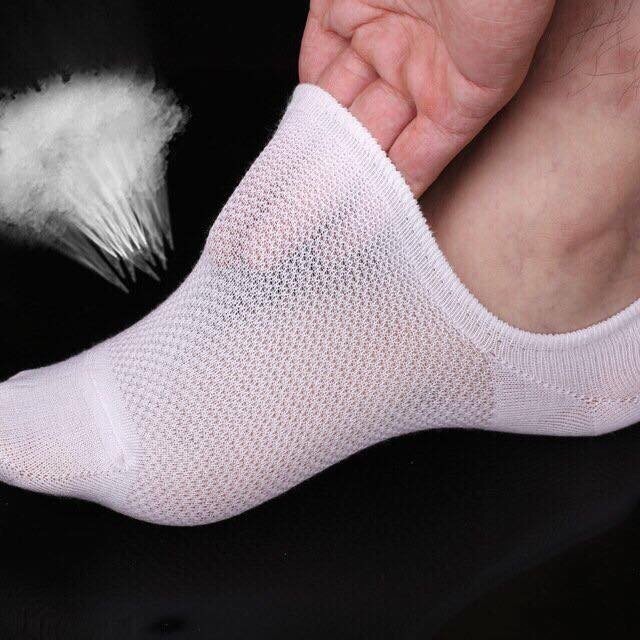 10 đôi Tất nam thông hơi cổ ngắn