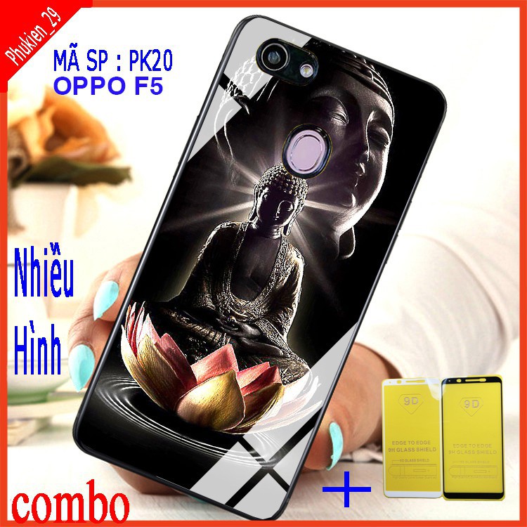 (COMBO ốp lưng ) Combo 1 ốp lưng điện thoại OPPO F5 và 1 kính cường lực full màn hình OPPO F5