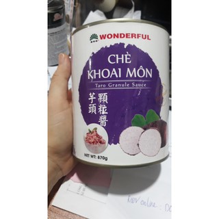 Chè Khoai môn Wonderful lon 870g