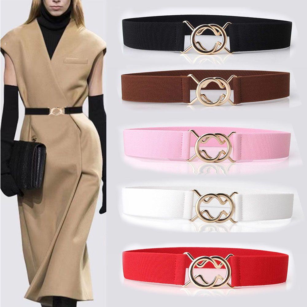 Thắt Lưng Mỏng Điều Chỉnh Được Phối Đầm Sweater Thời Trang Nữ Tính